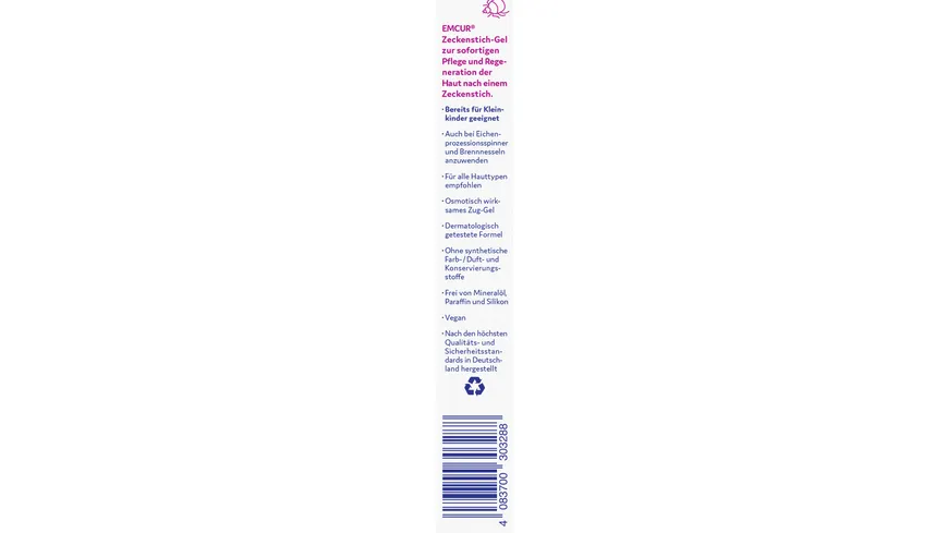 Emcur Zeckenstich-Gel 20 ml