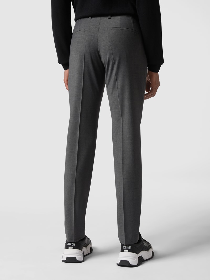 Slim Fit Anzughose mit Stretch-Anteil Modell 'Piet' - 'Drynamic' in mittelgrau