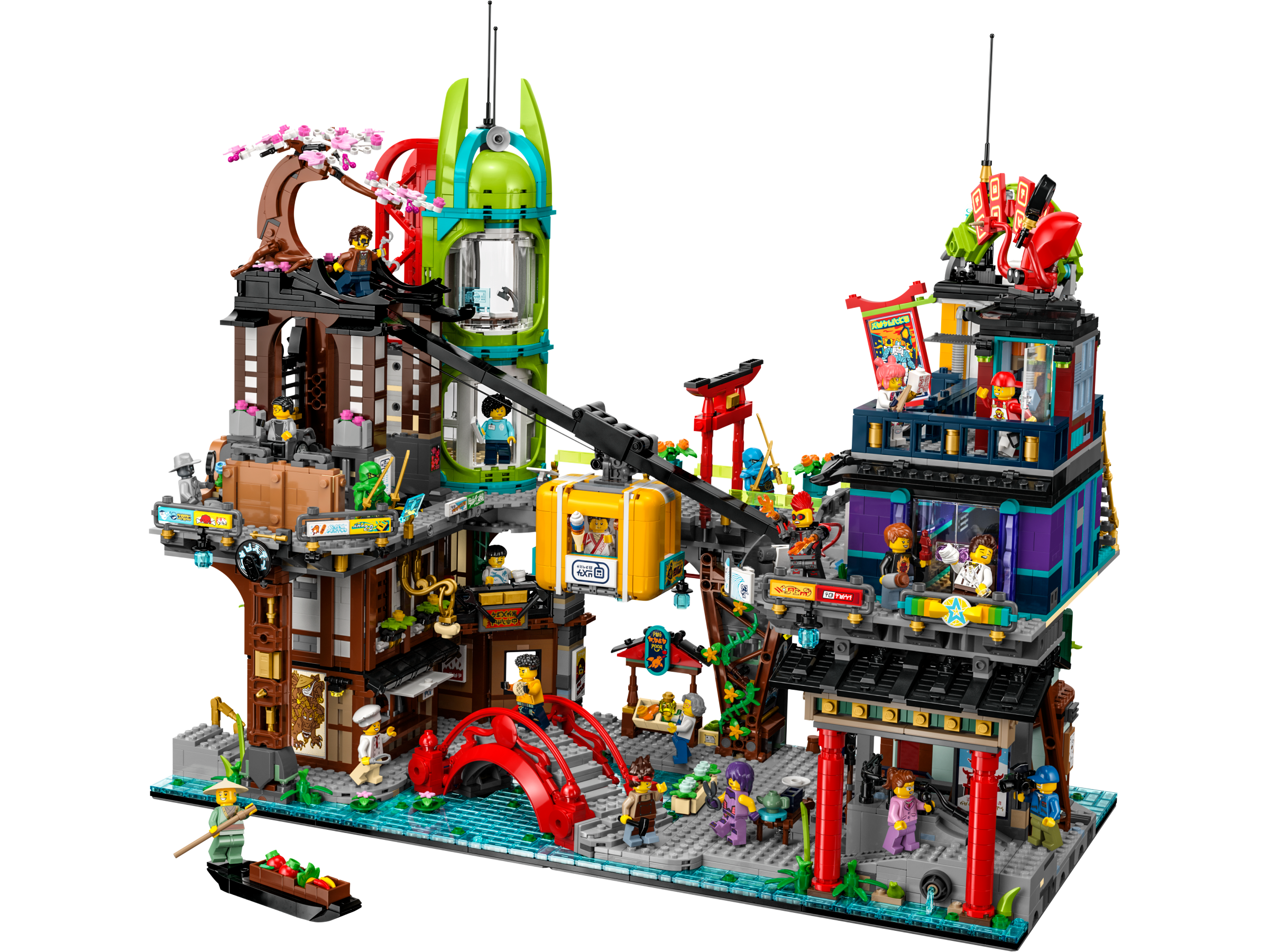 Die Märkte von NINJAGO® City 71799