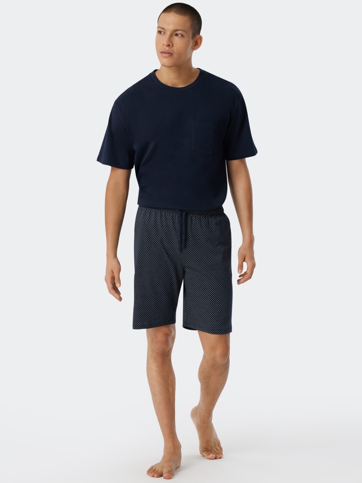 Schiesser Shorty Ebony in Blau günstig kaufen