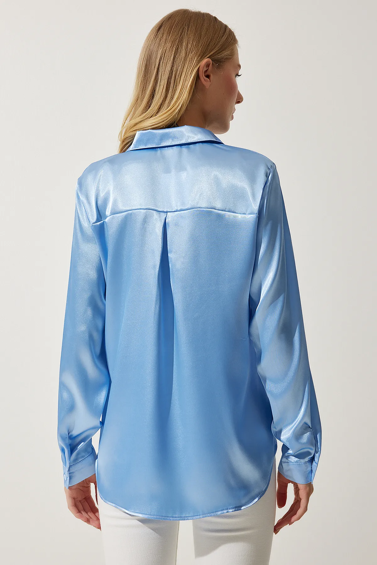 Happiness İstanbul  Hemde - Blau - Regular Fit
