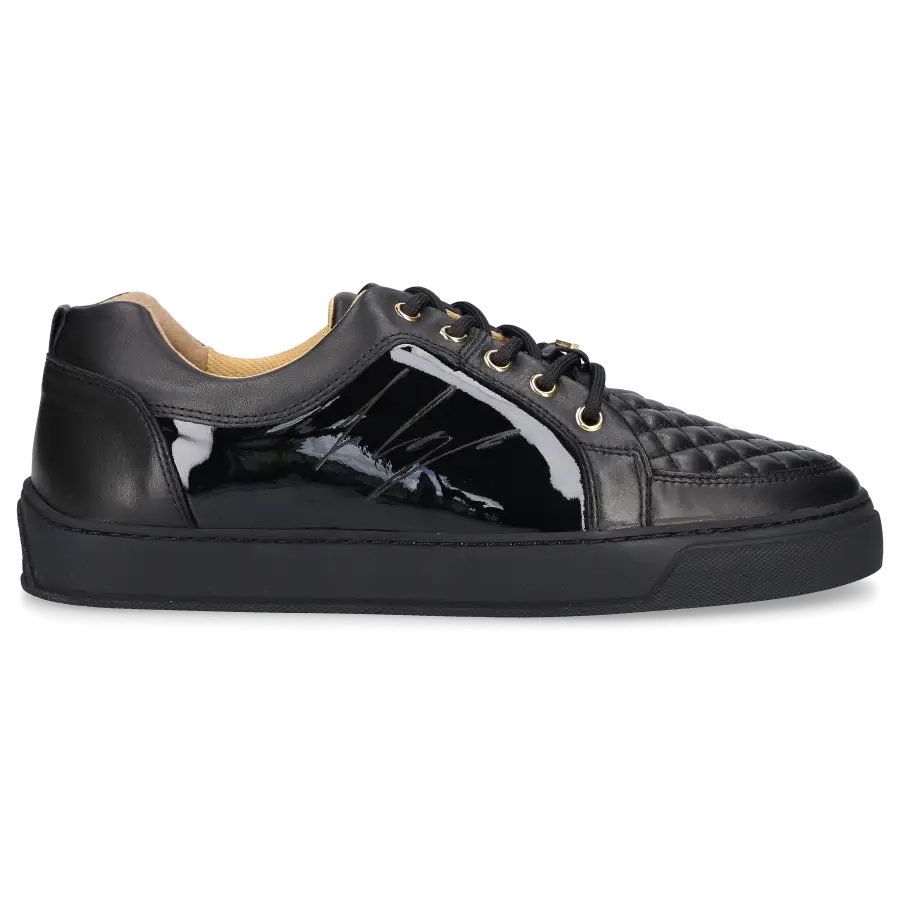 Leandro Lopes - Sneaker low EZIO Kalbsleder - schwarz