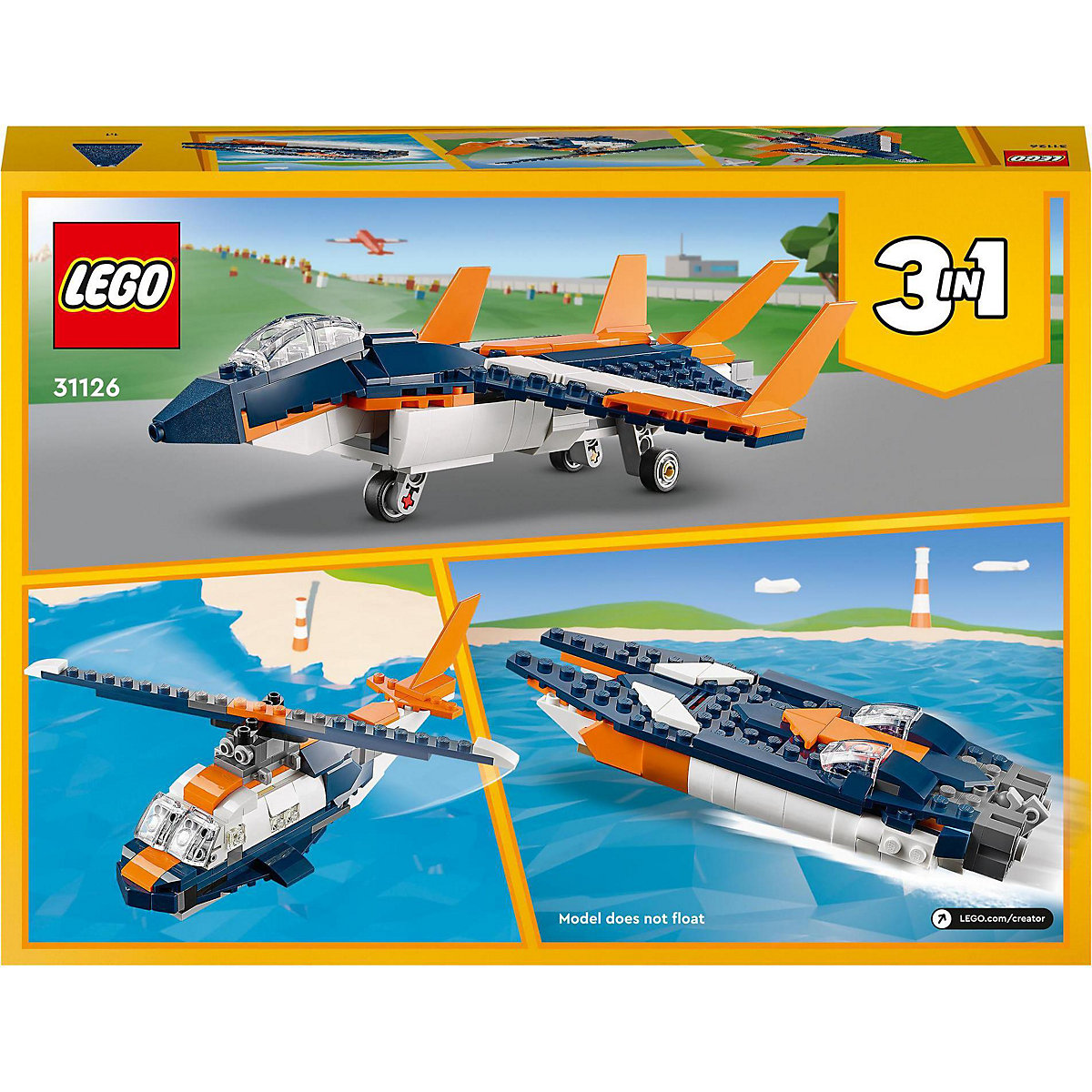 LEGO® Creator 31126 Überschalljet