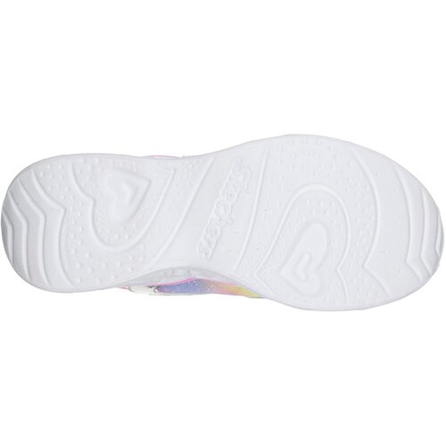 KINDER FREIZEITSCHUHE HEART LIGHTS - RAINBOW LUX