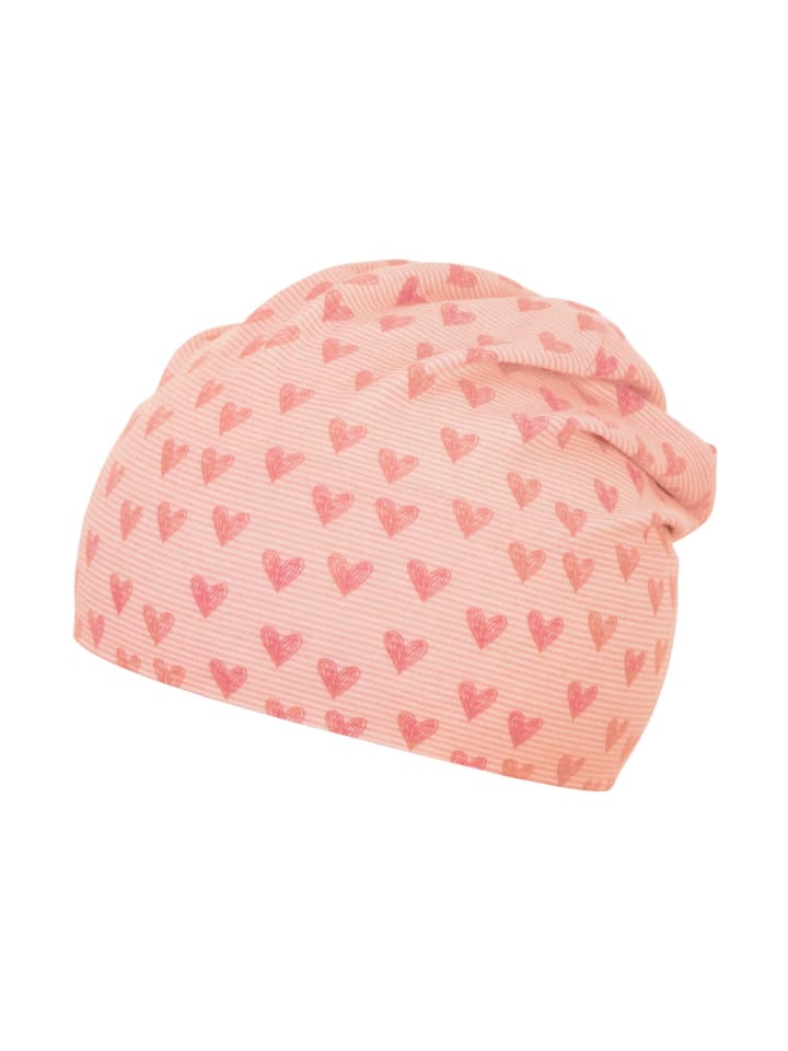 Sterntaler Beanie Herzen in rosarot günstig kaufen
