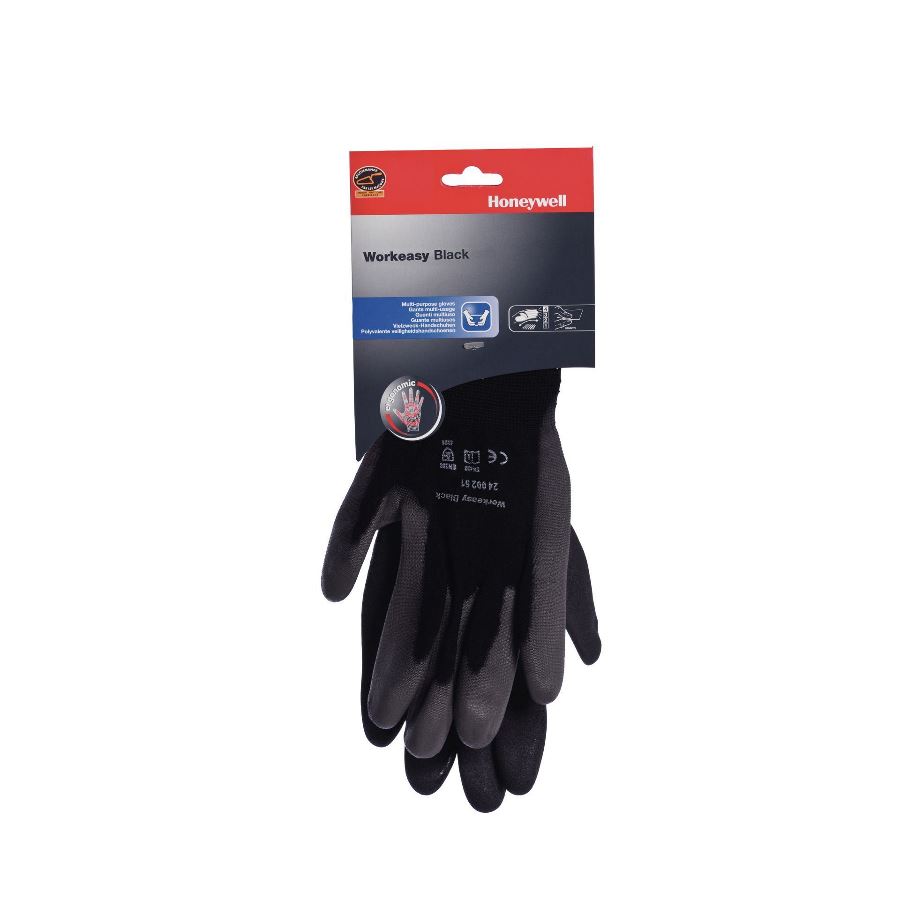 Honeywell Arbeits- Handschuhe Workeasy Black, Gr. 10/XL - ATU