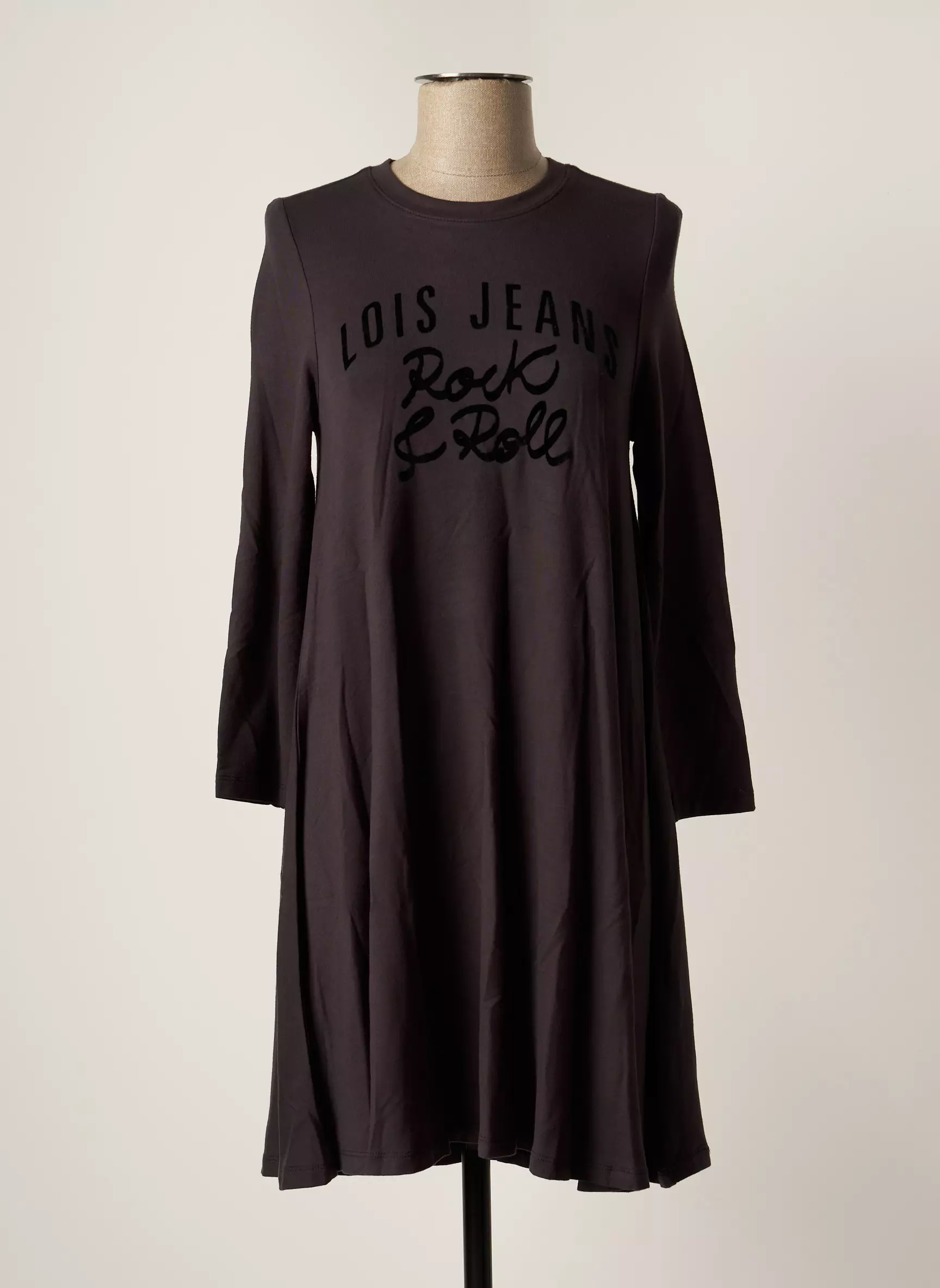 Lois Robes Mi Longues Femme couleur gris