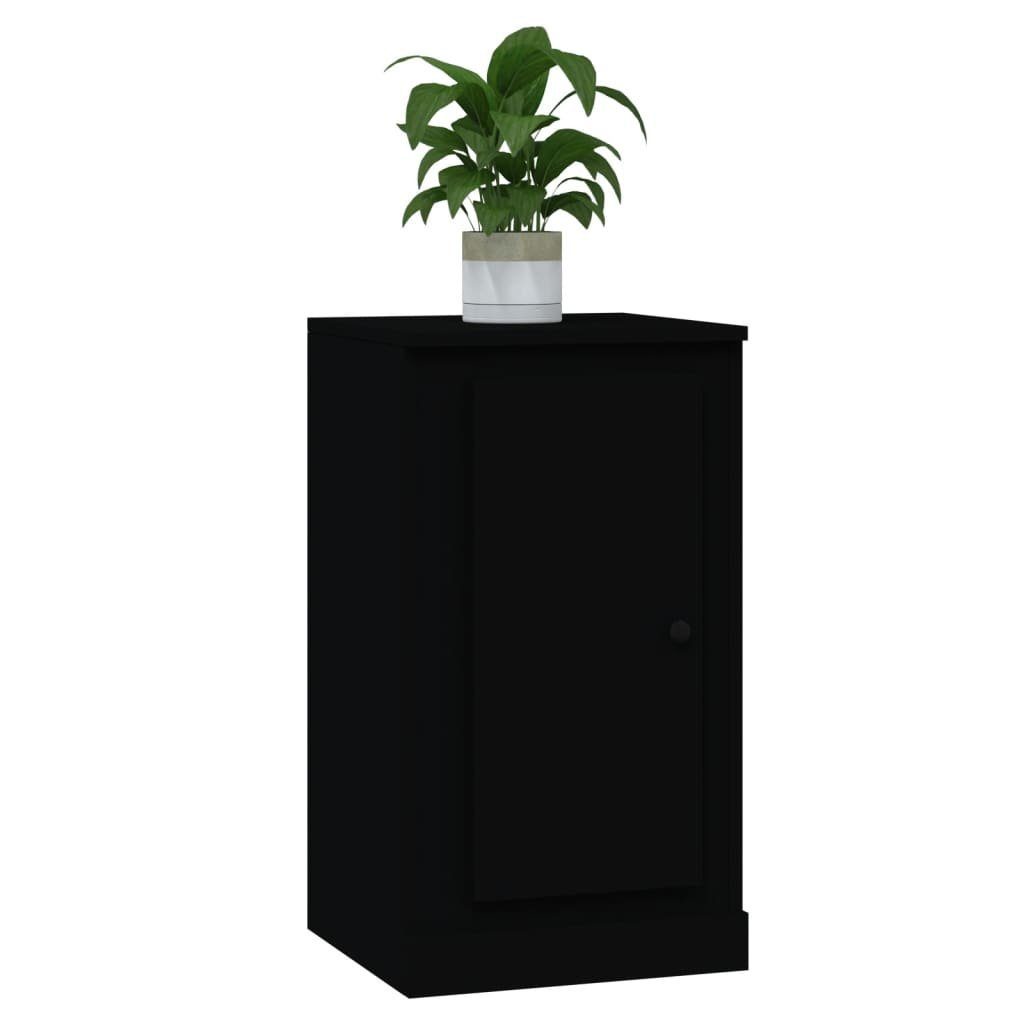 vidaXL Anrichte Sideboards 2 Stk Schwarz 37,5x35,5x67,5 cm Holzwerkstoff Kommode