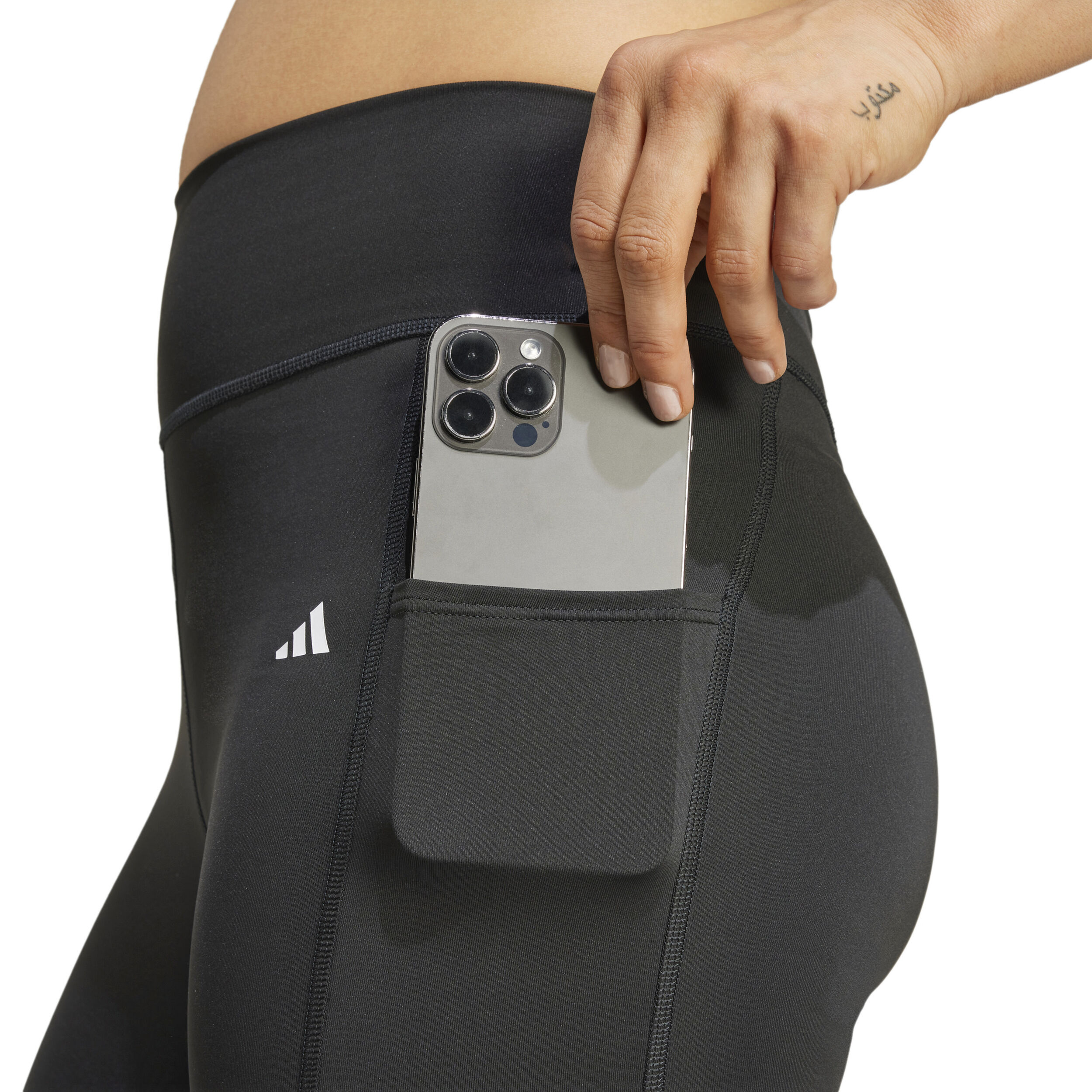 Optime High Rise Tight Damen - Schwarz