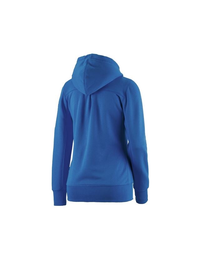 e.s. Hoody-Sweatjacke poly cotton, Damen