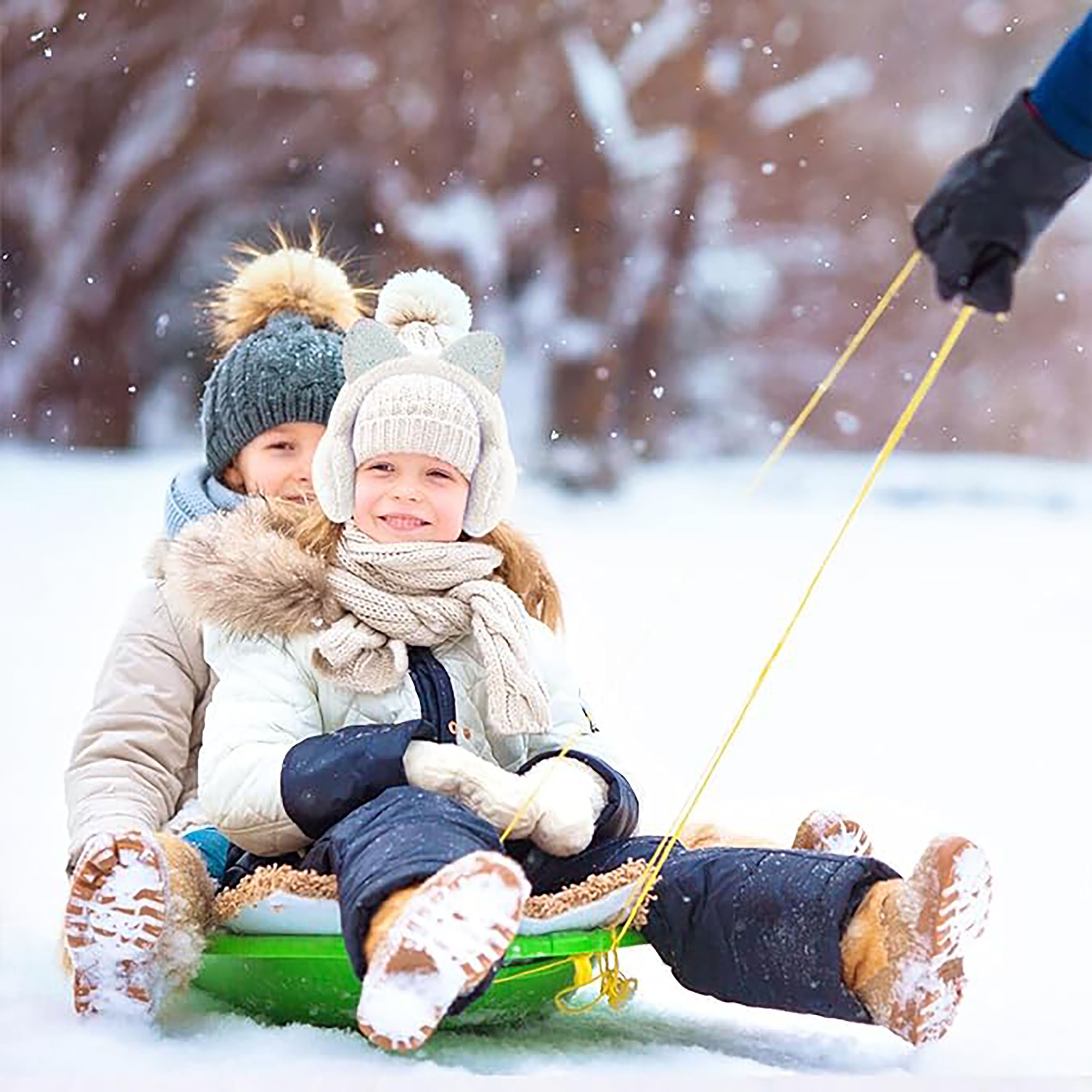 YYV Ohrenwärmer Kinder-Winter-Ohrenschützer, 2er-Pack Mädchen-Ohrenwärmer (Winterwarme Ohrenschützer, verstellbare, kältebeständige Ohrenschützer, geeignet für Outdoor-Aktivitäten im Winter, 2-St)