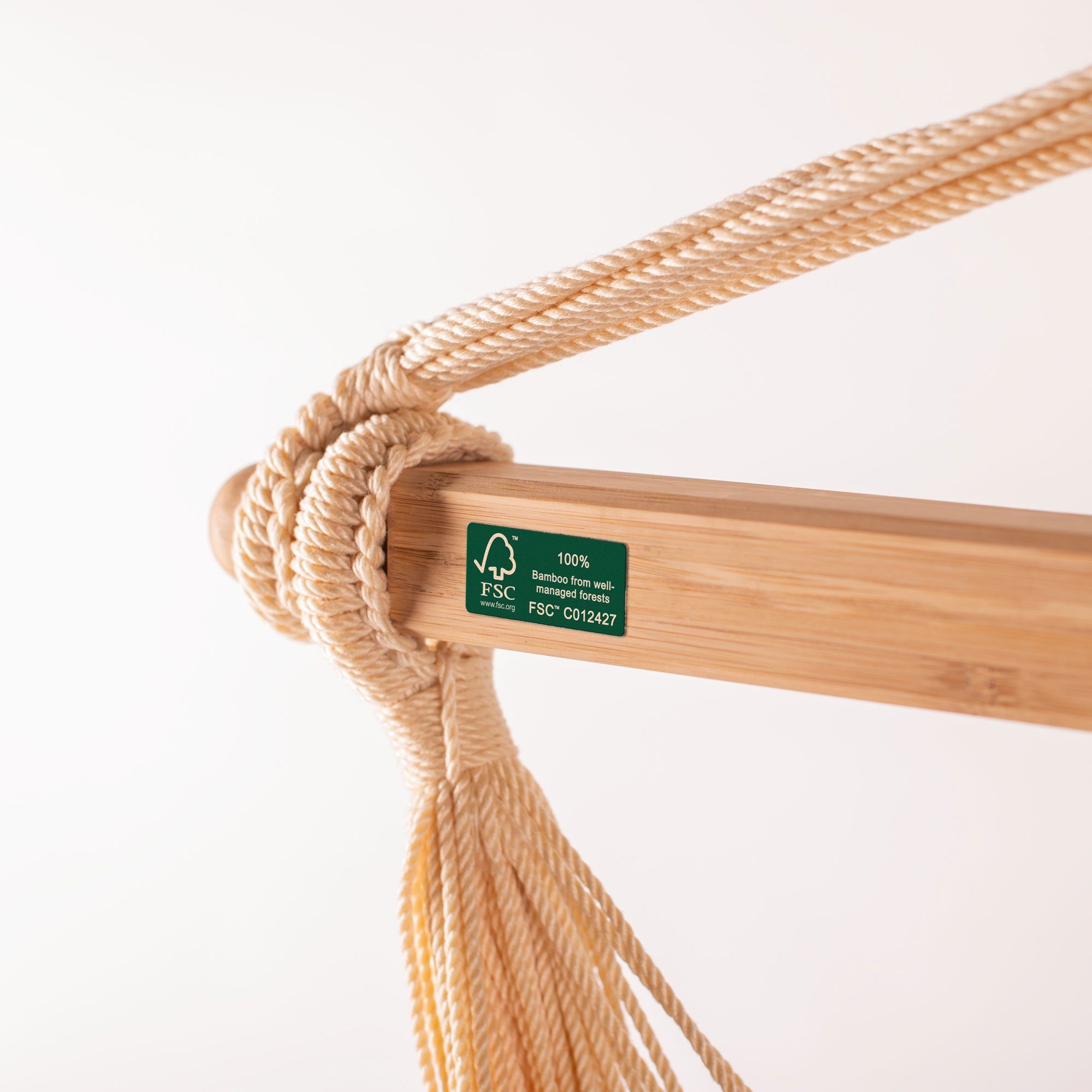 La Siesta Hängestuhl Hängestuhl Domingo Sea Salt - Wetterbeständiger Hängesessel Basic, Hochwertige Qualität