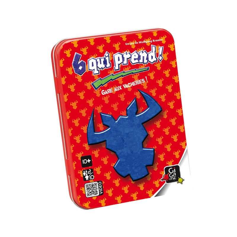 Gigamic Jeu de cartes 6 qui prend !