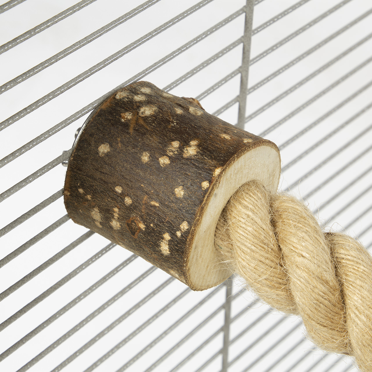 HappyBird Käfigzubehör HappyBird Kletterseil aus Jute M