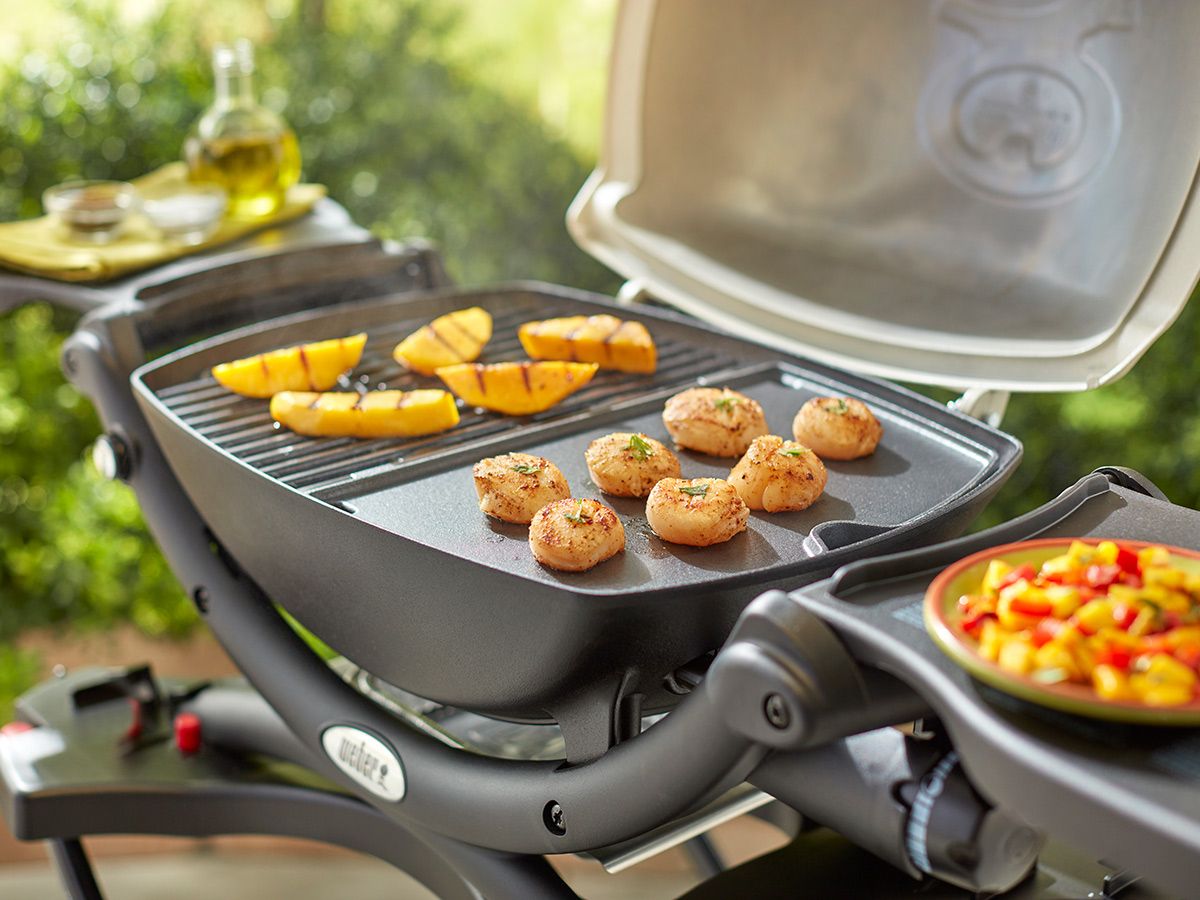 Weber Q 1000-Serie Grillplatte
