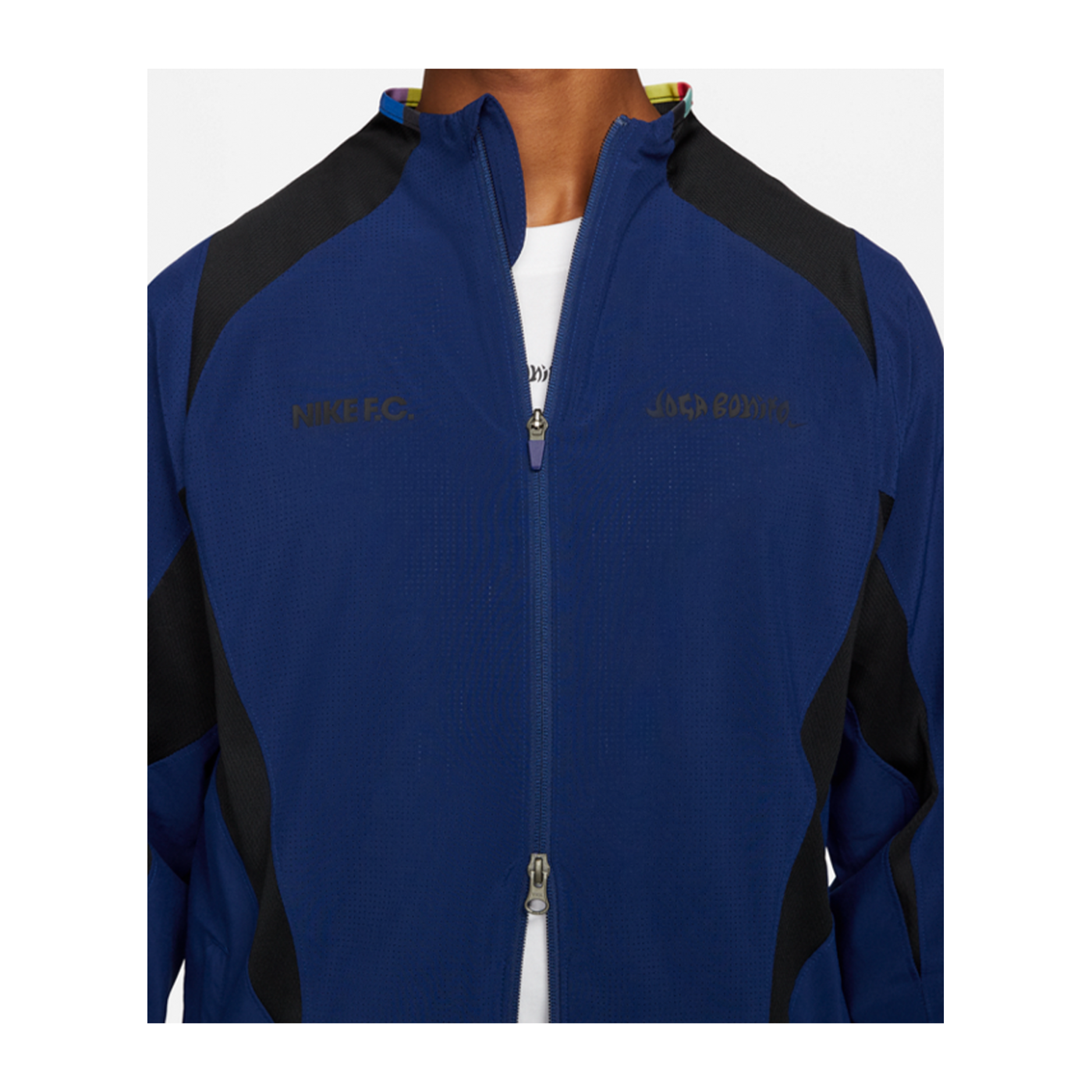 Nike F.C. Joga Bonito Woven Jacke Blau F492