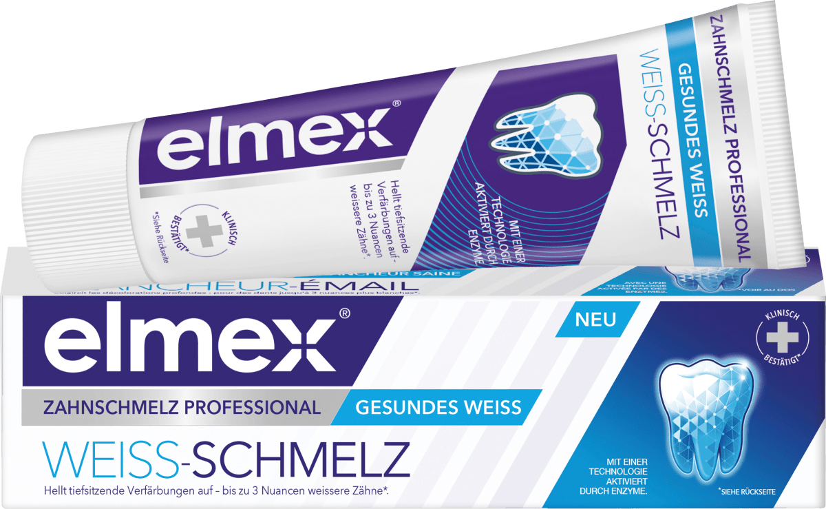 Zahnpasta Zahnschmelz Professional Weiss-Schmelz, 75 ml