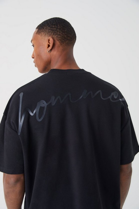 Kastiges Oversize T-Shirt mit Print