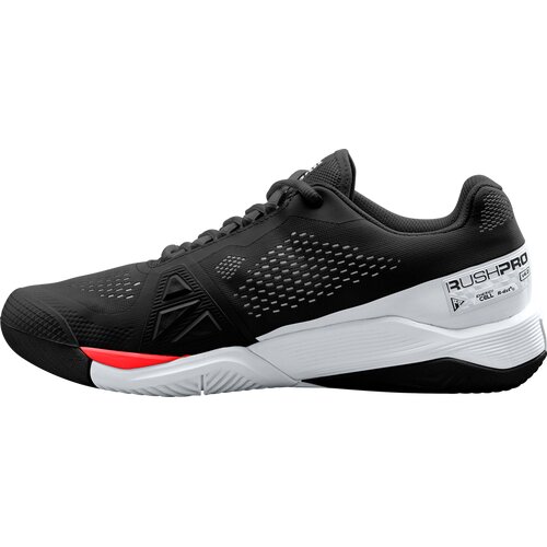 HERREN TENNISOUTDOORSCHUHE RUSH PRO 4.0 BK/WH/POPPY RED