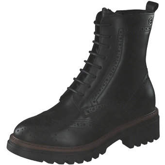 Tamaris Schnürstiefelette in schwarz