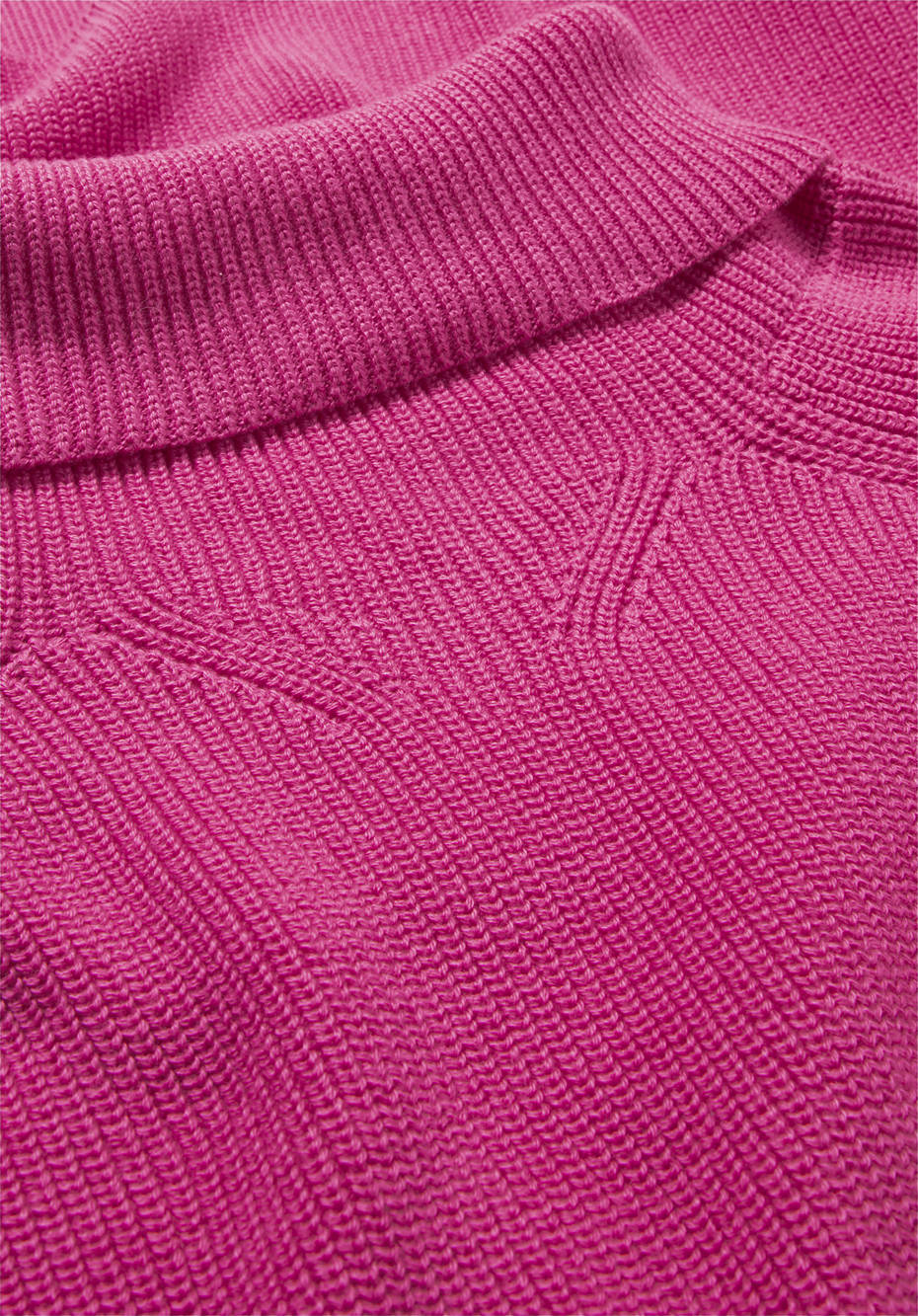 Rollkragenpullover aus reiner Bio-Baumwolle