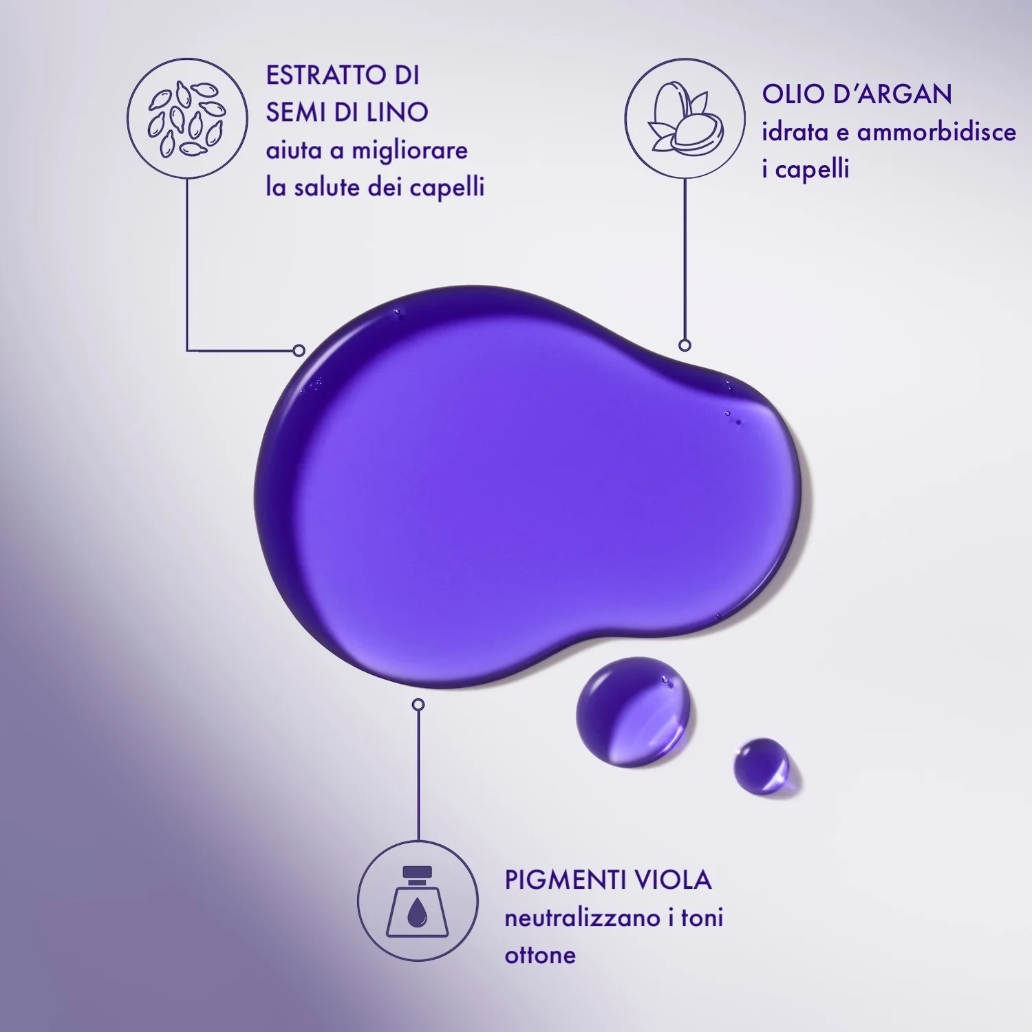 Tratament Moroccanoil Purple - Ulei de păr