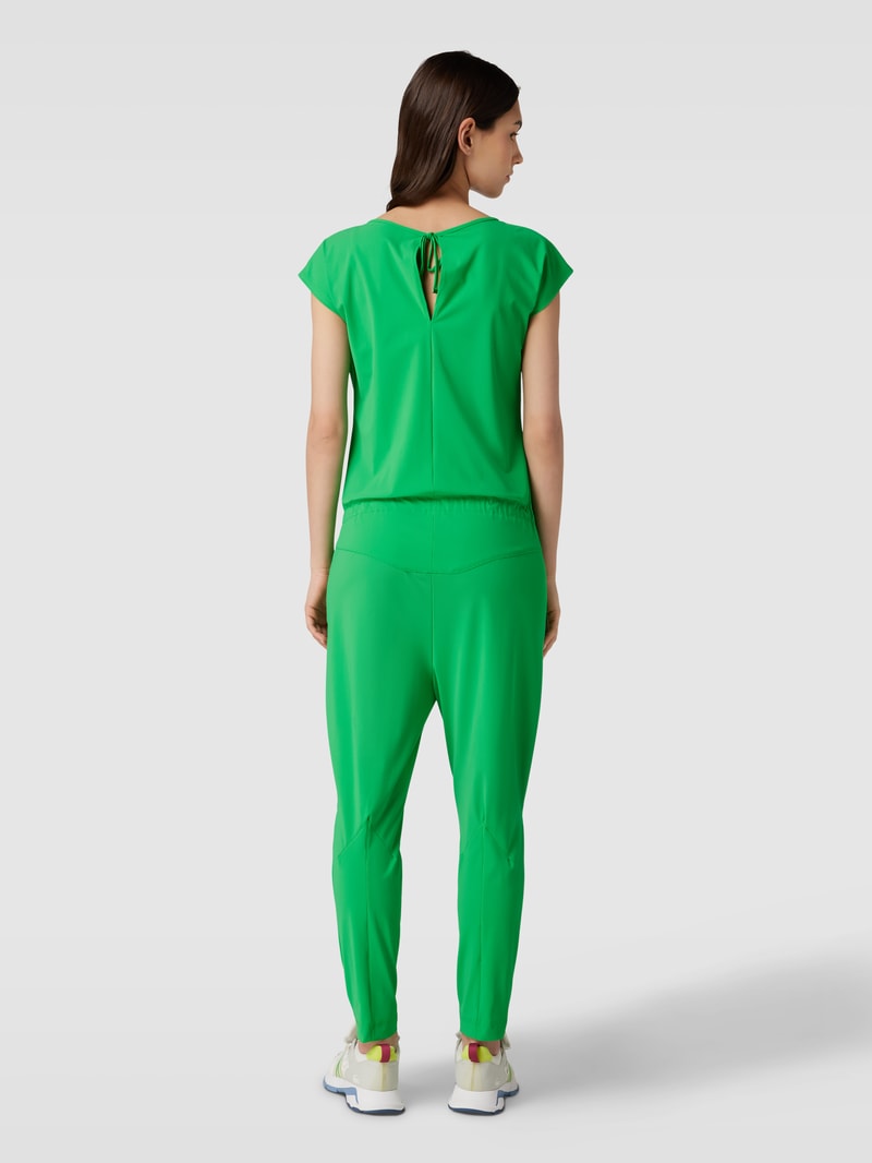 Jumpsuit mit V-Ausschnitt Modell 'GIRA' in grün