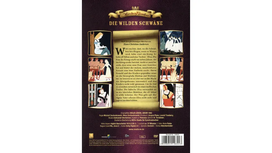 Die wilden Schwäne - DEFA/Märchen Klassiker