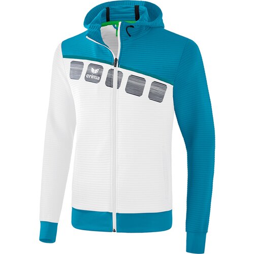 TRAININGSJACKE MIT KAPUZE 5-C