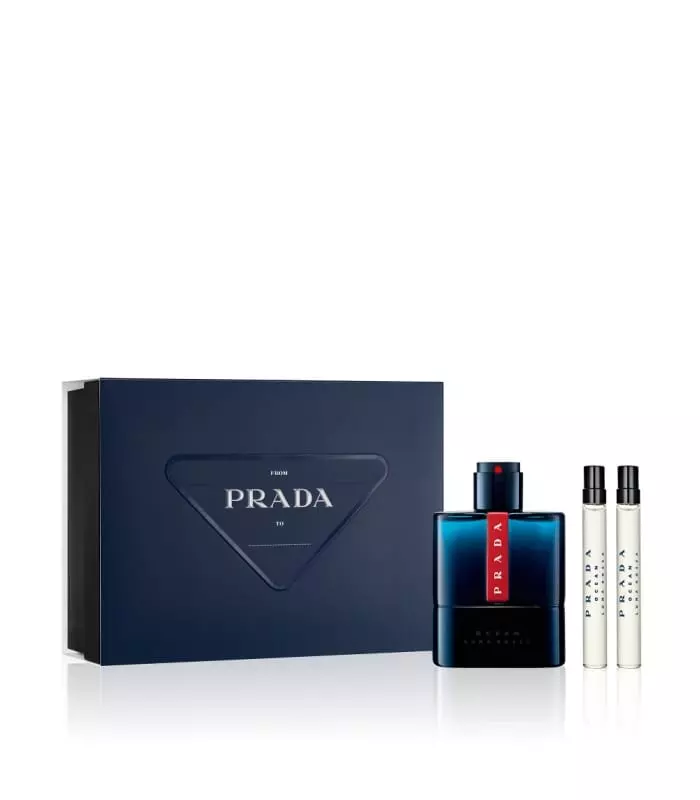 LUNA ROSSA Coffret Eau de toilette fougère ambrée pour homme