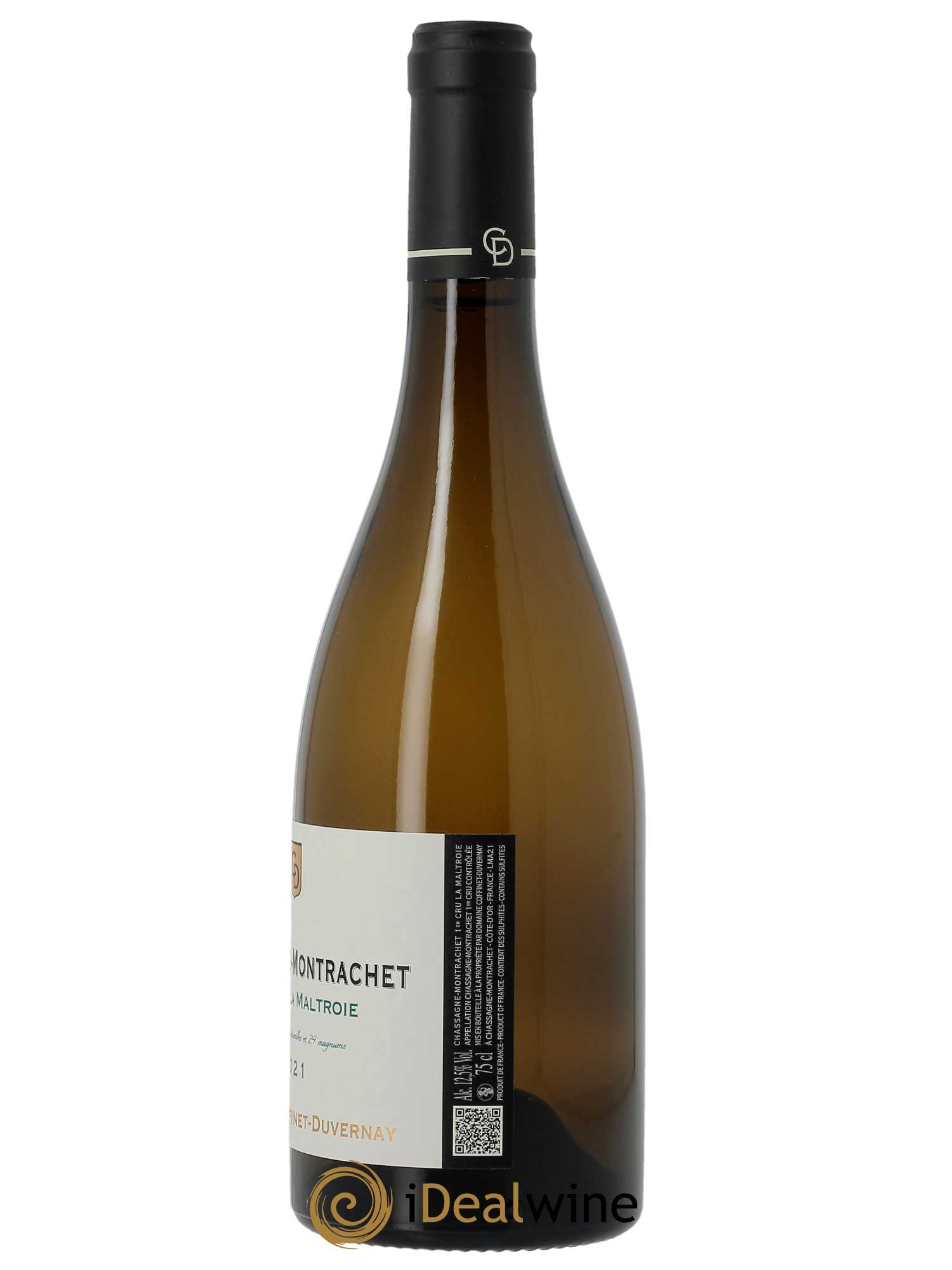 Chassagne-Montrachet 1er Cru La Maltroie Coffinet-Duvernay  2021 - Lot de 1 Bouteille