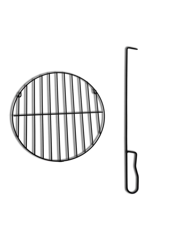 MCW Gartenofen K90 mit Schürhaken, 120x43cm schwarz günstig kaufen onesize