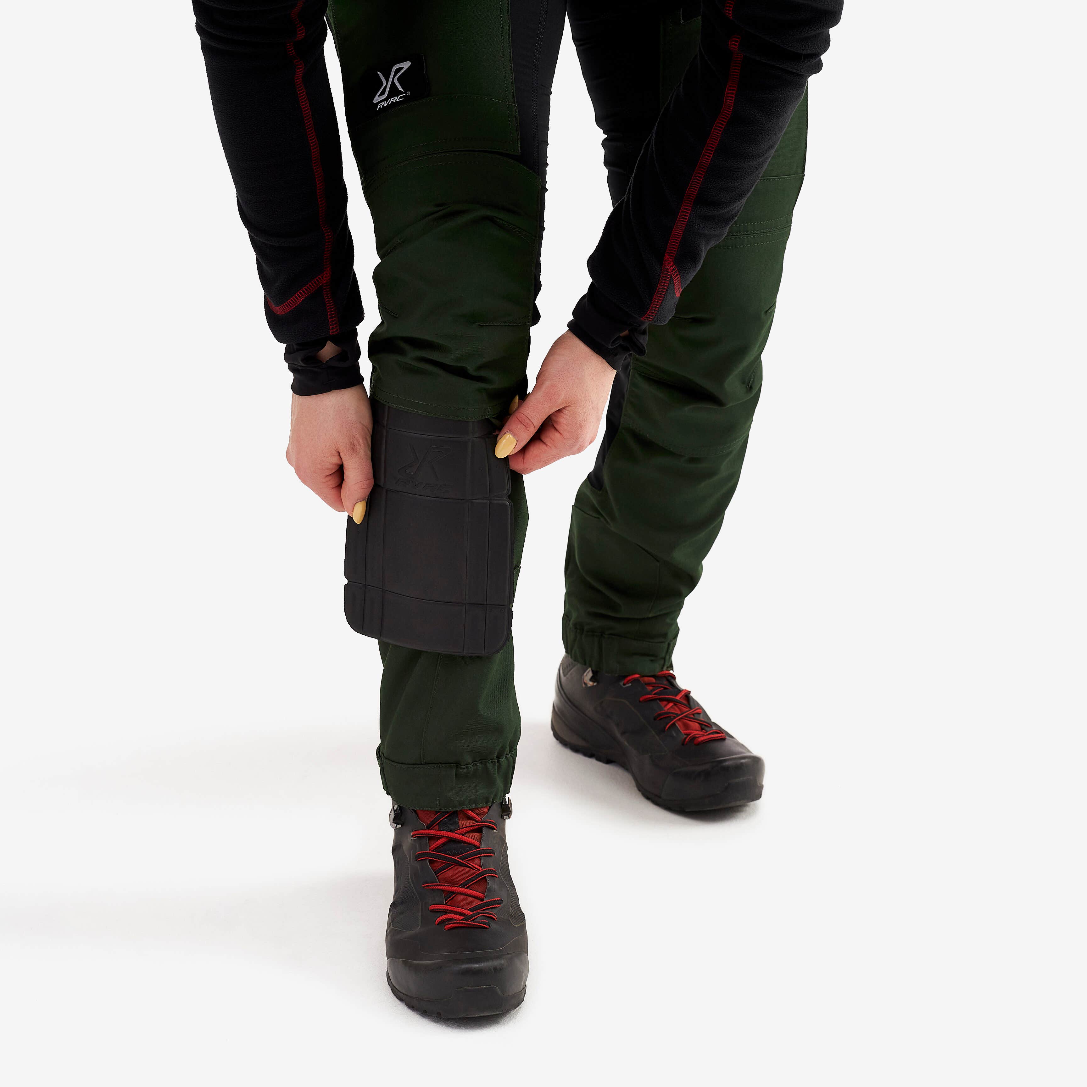 RVRC GP Pro Short Pants Femme Forest Green