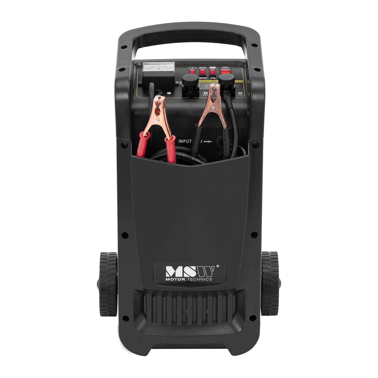 MSW Auto Batterieladegerät Kfz Pkw Ladegerät Autobatterie Starthilfe 12 / Autobatterie-Ladegerät