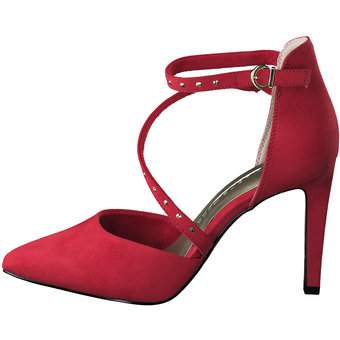 Marco Tozzi Spangenpumps in rot