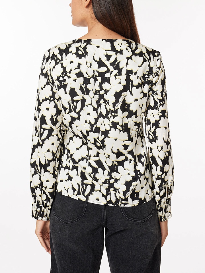 Scotch & Soda Bluse in Schwarz/ Weiß günstig kaufen