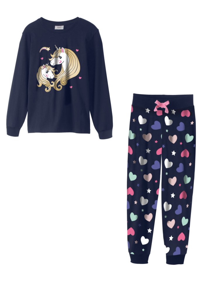 Mädchen Pyjama (2-tlg. Set)