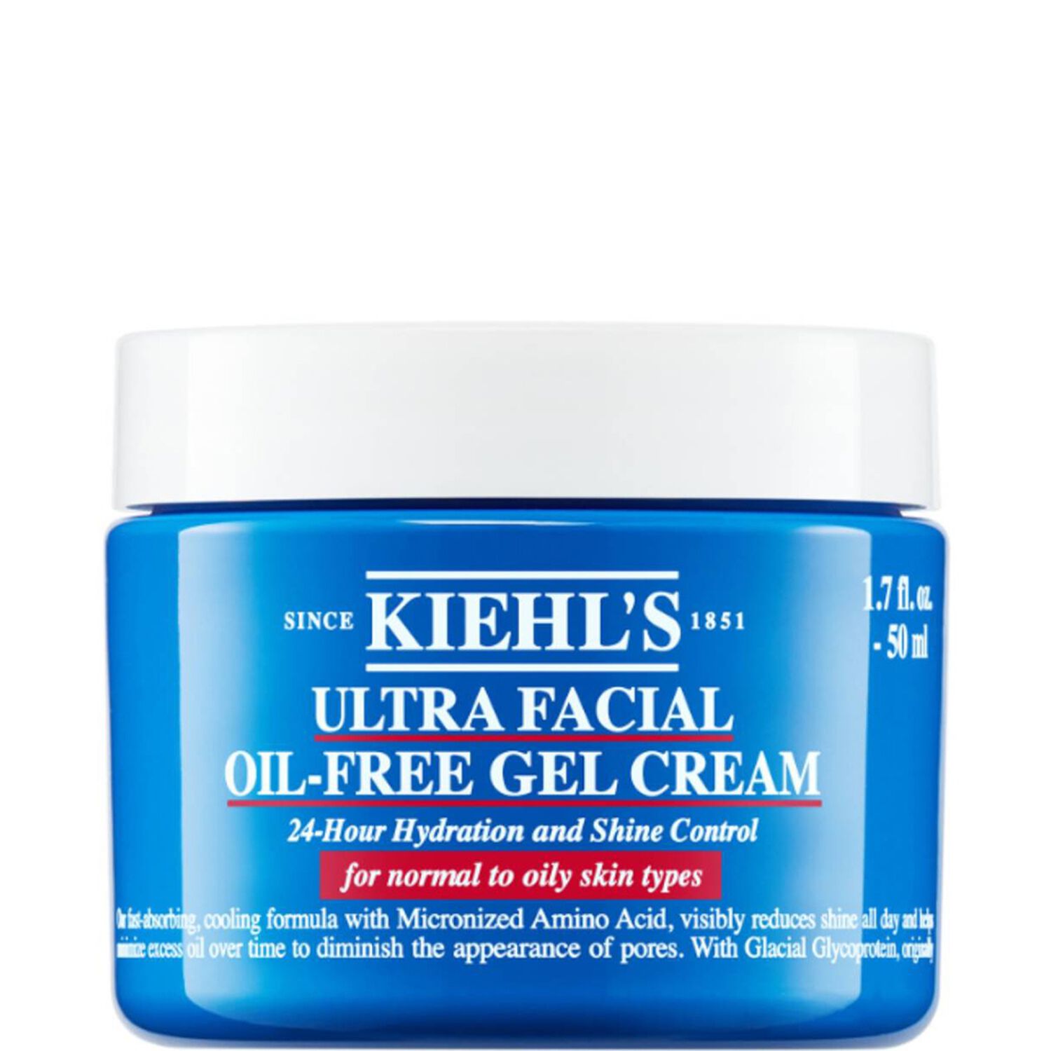 kiehl's Ultra Facial Oil-Free Gel Cream Gel Crème Hydratant Sans Corps Gras