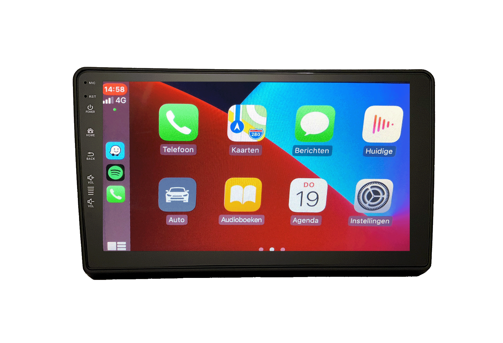 BergGPS FD-9000 - 9-Zoll Fiat Ducato -Wohnmobil-Navigatie