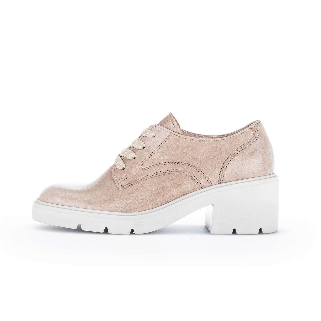 Gabor fashion Schnürschuh beige