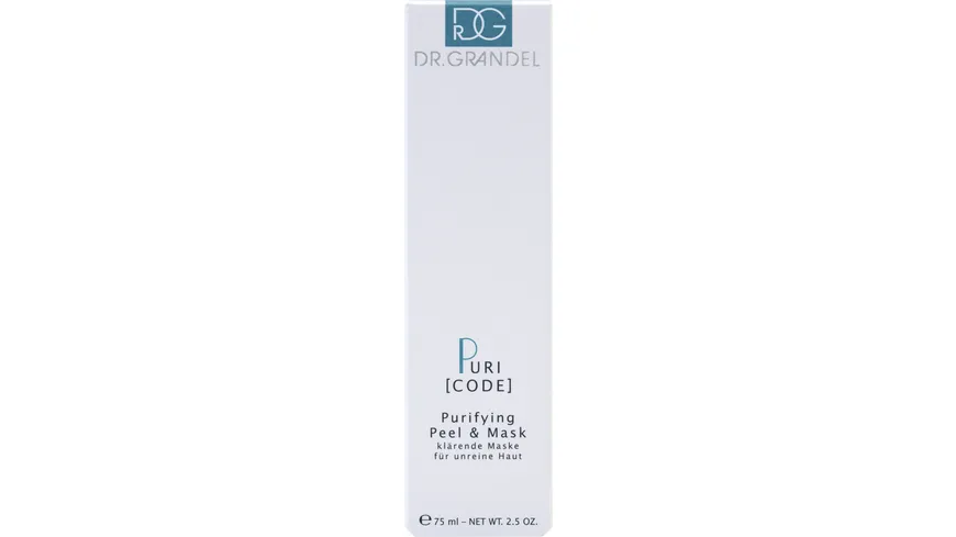 DR. GRANDEL PURI CODE Peel & Mask Purifying 75 ml