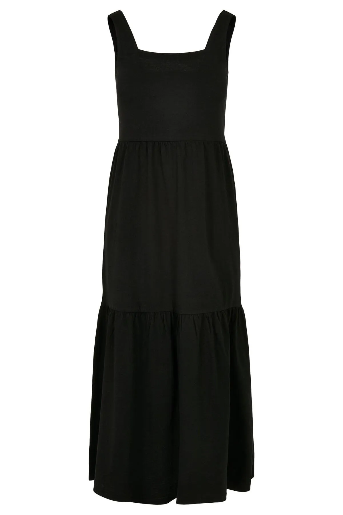 Urban Classics  Damen 7/8-langes Volant-Sommerkleid für Damen