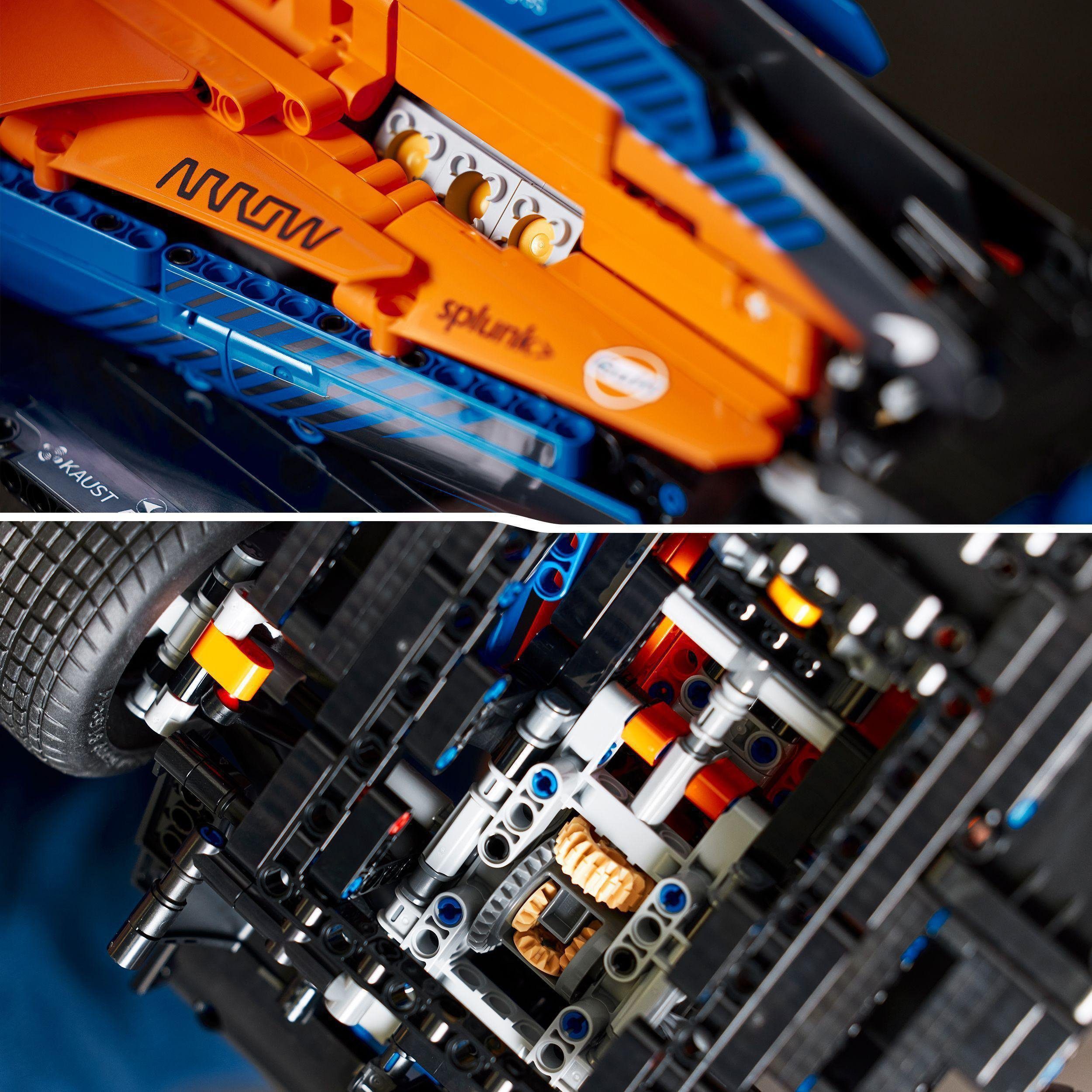 LEGO® Konstruktionsspielsteine McLaren Formel 1™ Rennwagen (42141), LEGO® Technic, (1432 St), Made in Europe