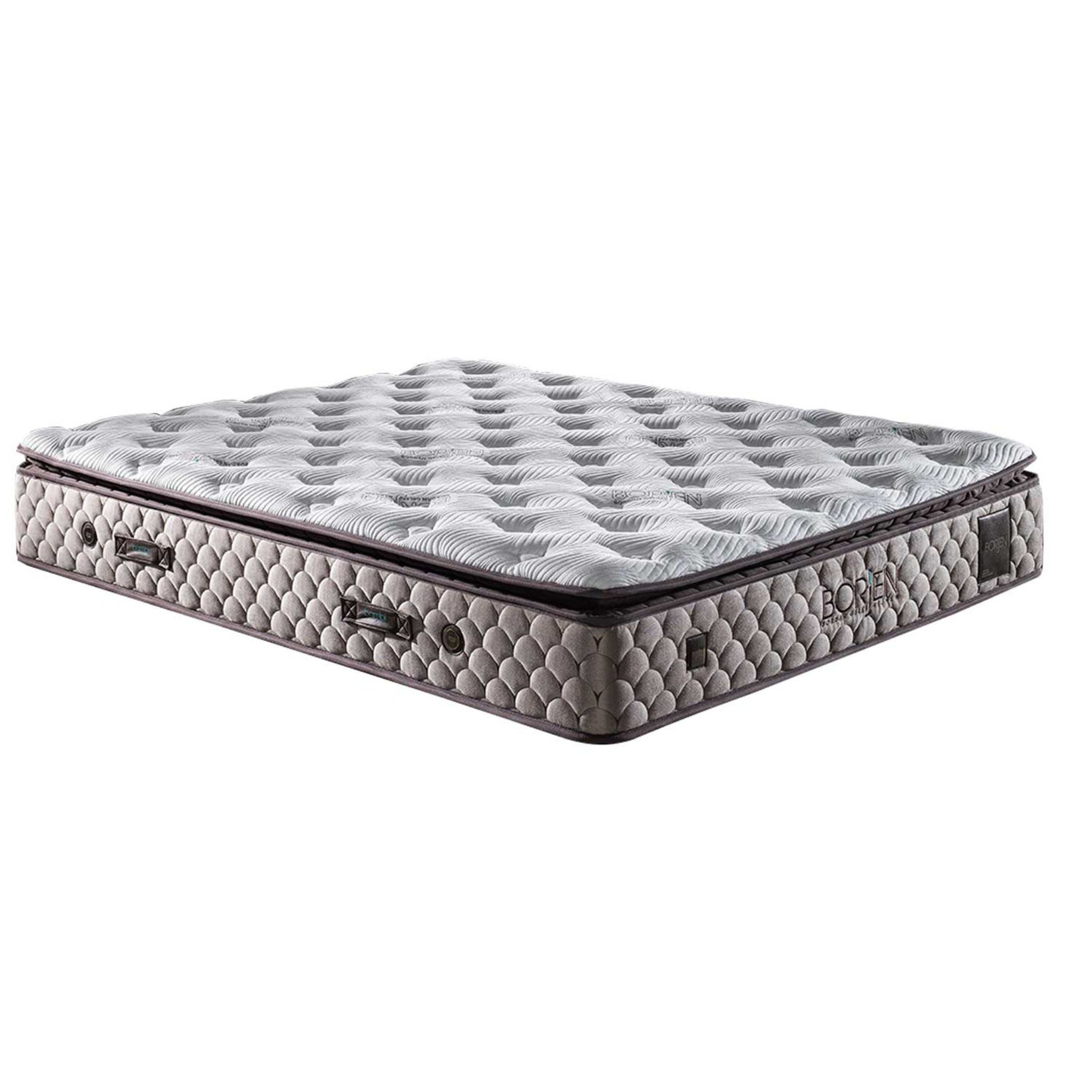 Taschenfederkernmatratze 9 Schichten mit Topper Höhe 32 cm Matratze 90x200 - 180x200 Borjen, Moln