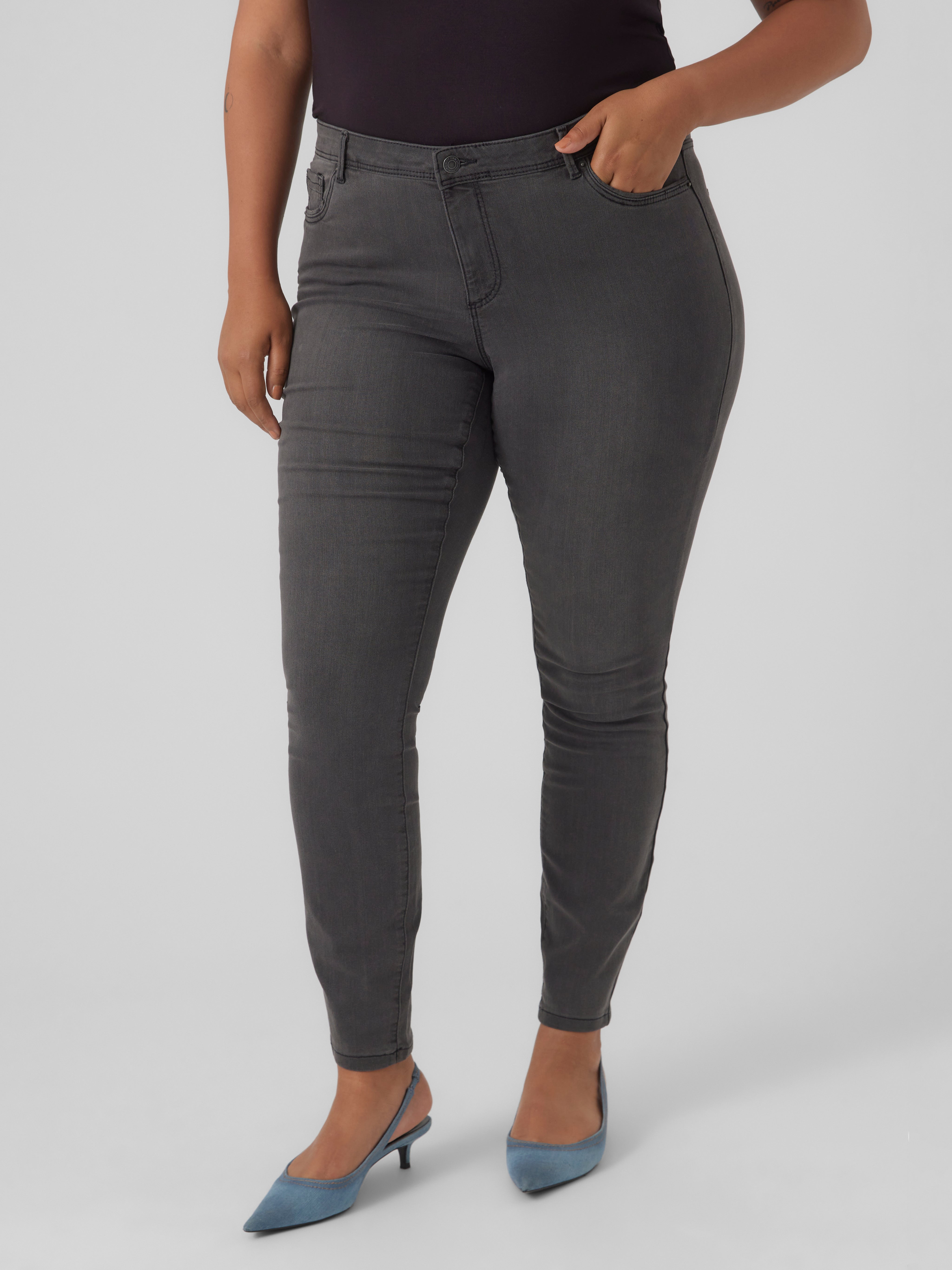 VMCFANYA Mid Rise Skinny Fit Jeans
