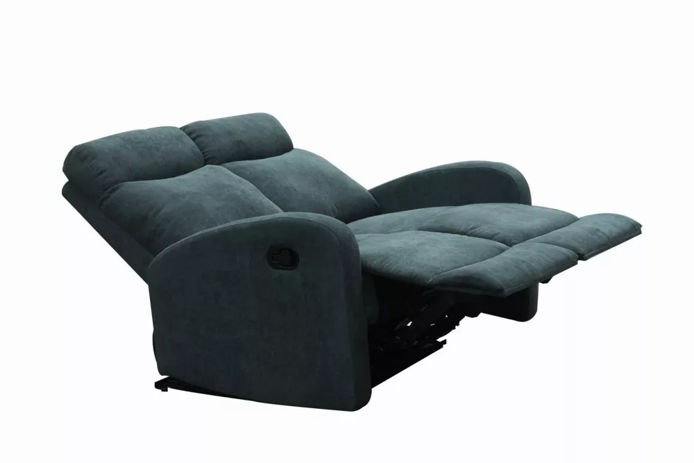 Happy Home Happy Home Relaxsofa-Set 3tlg. mit 5 Relaxfunktionen Dunkelgrau