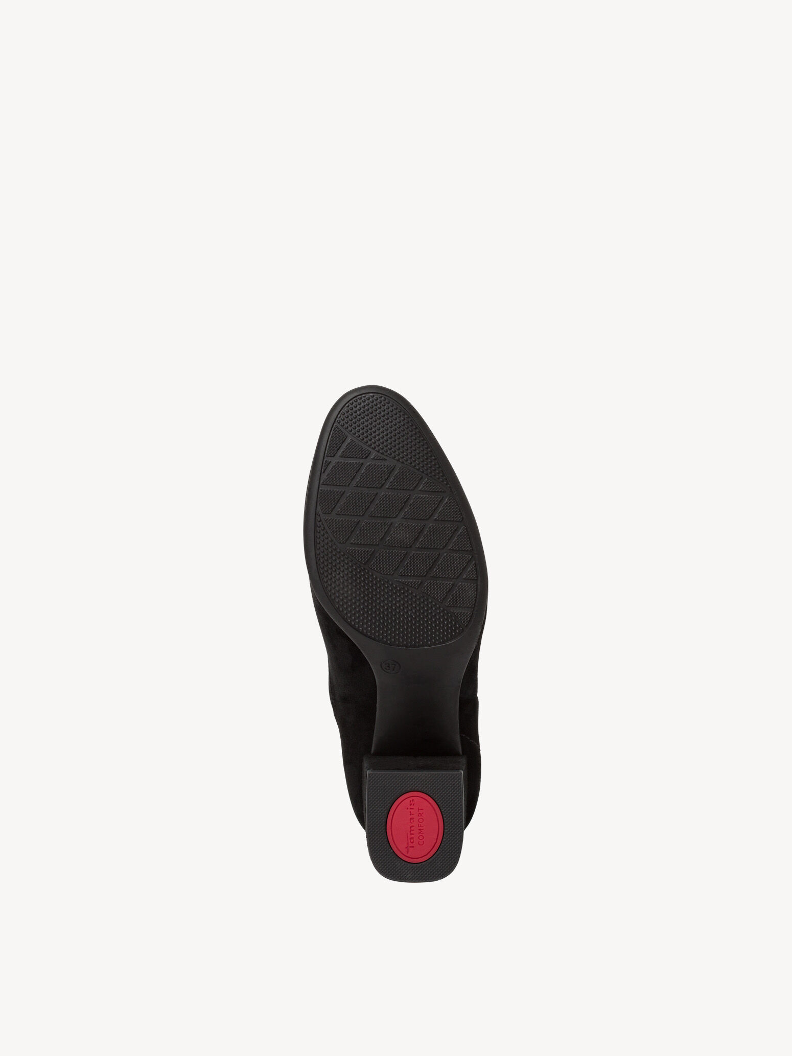 Bottine en cuir - noir