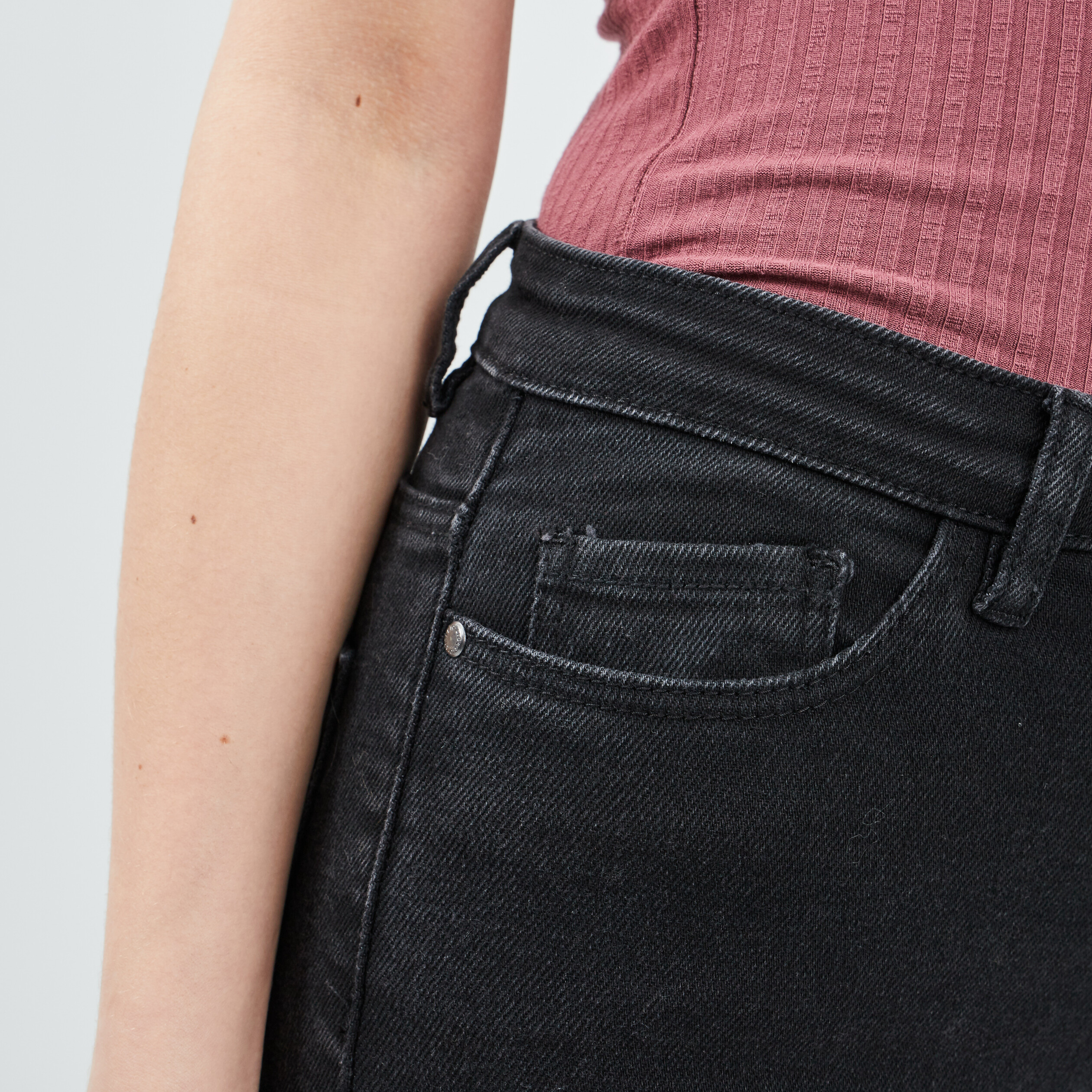 Jeans skinny Liberto denim noir femme | La Halle