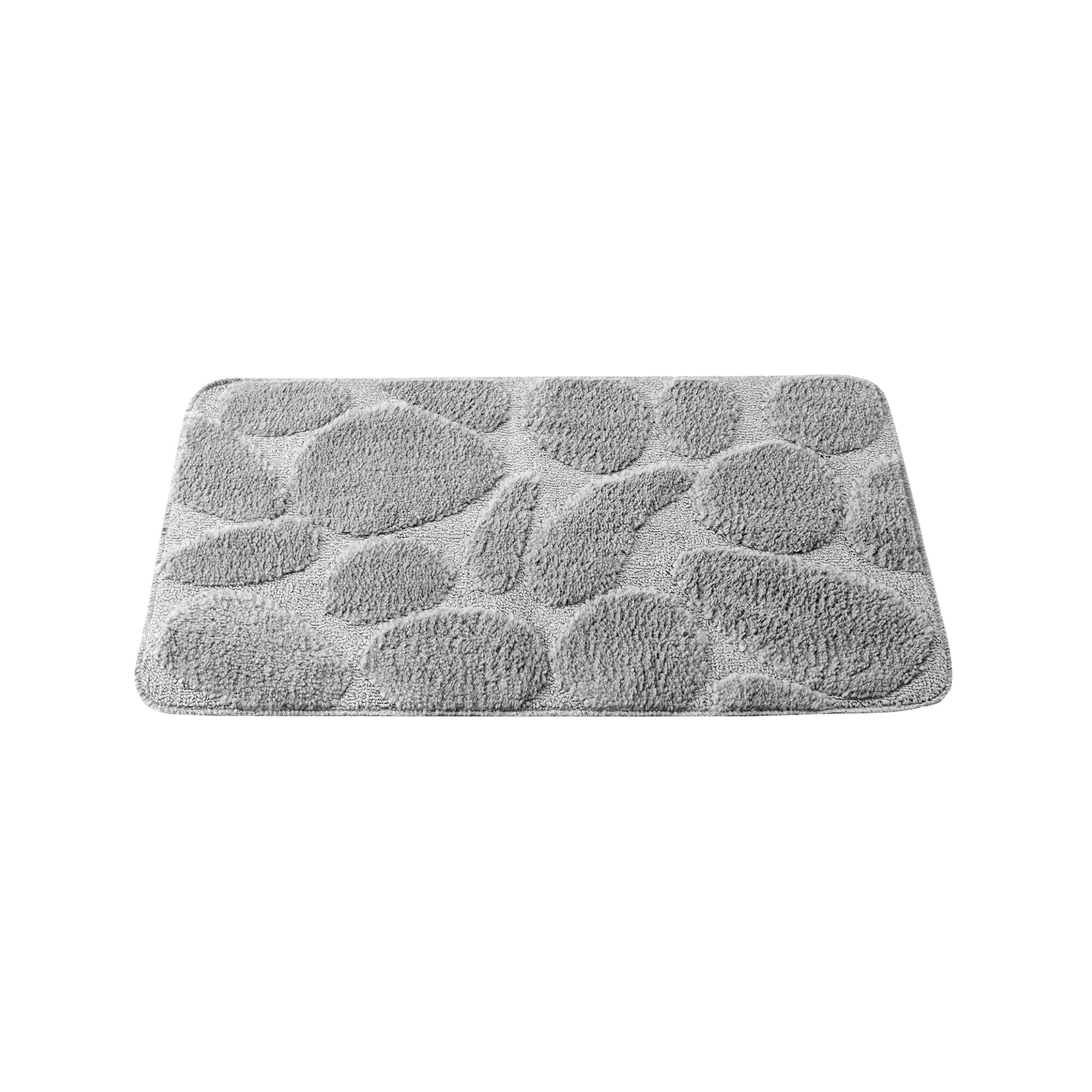 Tapis de bain motif galets