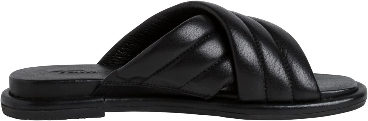 TAMARIS Pantoletten schwarz Komfort Pantolette, Schwarz